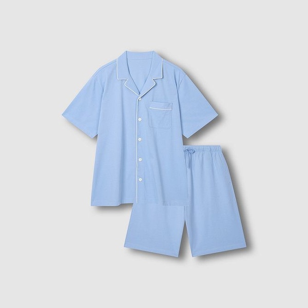 남 AIR 코튼 5부 파자마 세트 (4 sizes)(4 colors)