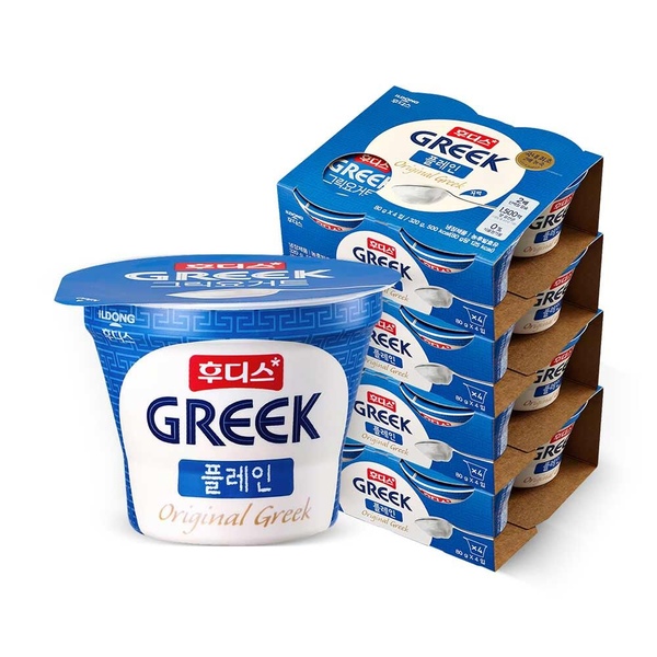 그릭요거트 플레인 80g*16개