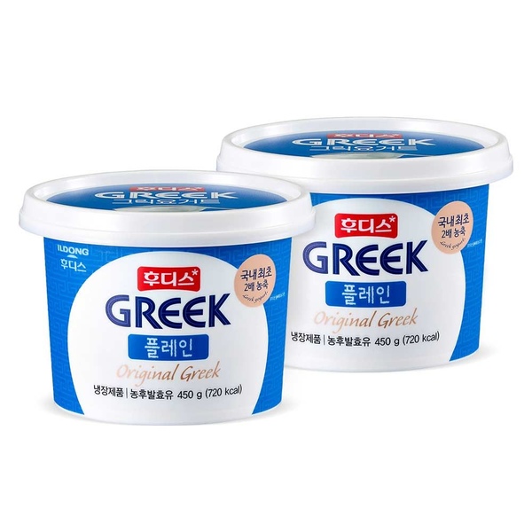 그릭요거트 플레인 450g*2개