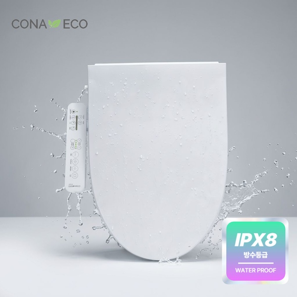 코나에코홈 프리미엄 IPX8 방수형 NO필터 직수형 전자식비데 CB-2400(건조O)