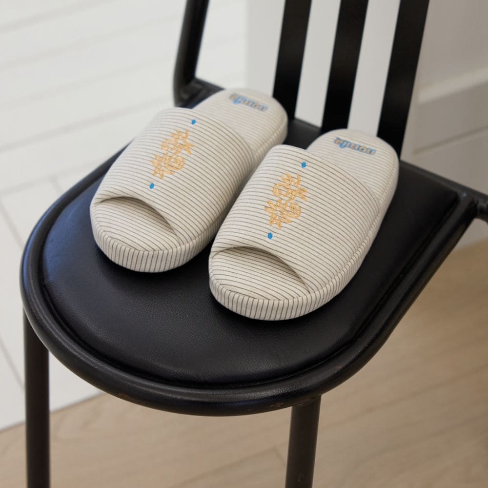 노미아 썬키스드 샌드 룸슈즈 메모리폼 실내화 층간소음 슬리퍼 M/L 2sizes