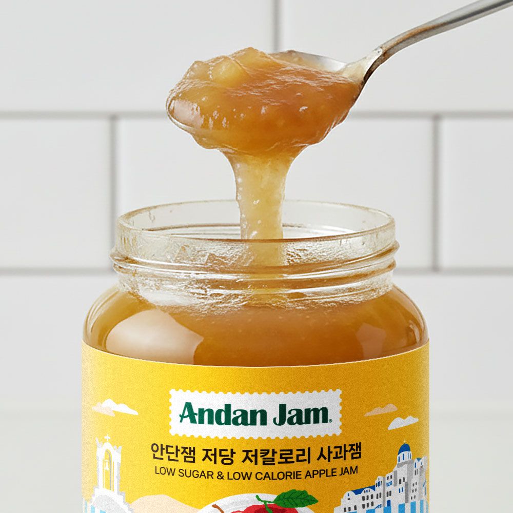 안단잼 저당 저칼로리 사과잼 380g 가격 비교 안단잼 안단잼 저당 저칼로리 사과잼 380g