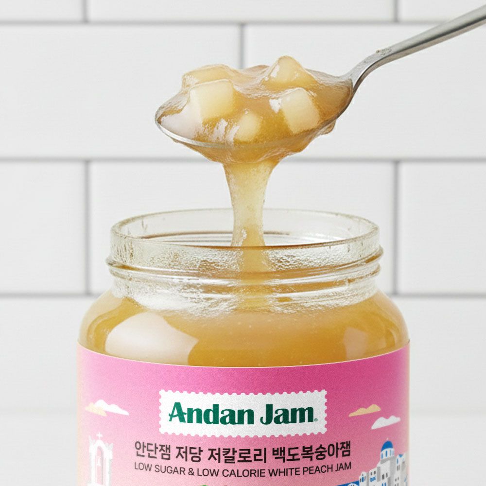 안단잼 저당 저칼로리 백도복숭아잼 380g 가격 비교 안단잼 안단잼 저당 저칼로리 백도복숭아잼 380g