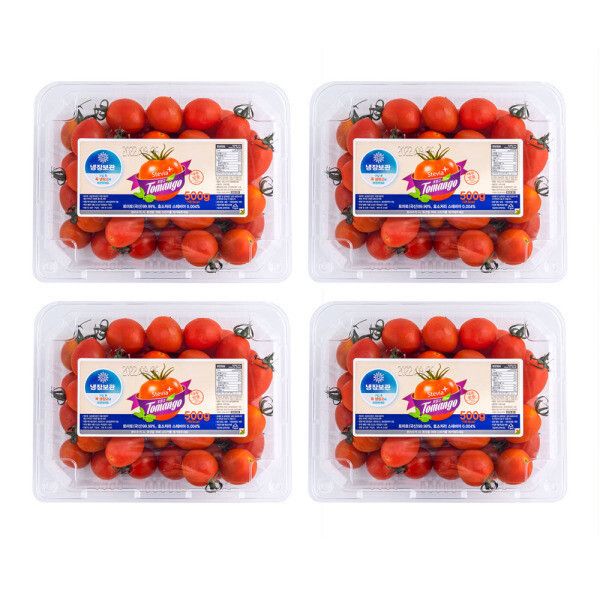 오늘의집 토망고 신규입점 토망고 500g x 4팩 GAP 청포도/망고향 스테비아 토마토