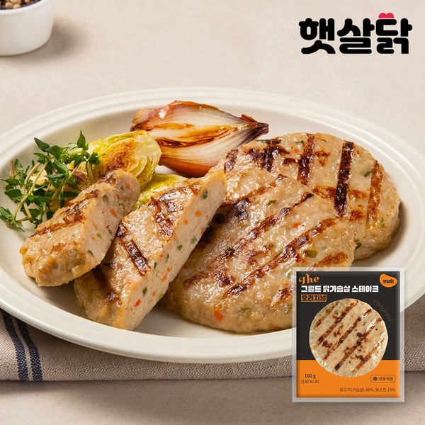 The그릴드 닭가슴살 스테이크 오리지널 100g