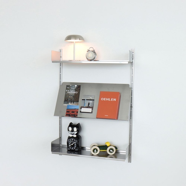 모듈 벽선반 시스템선반 스텐선반 900set (포스트2 + 베이직2 + 디스플레이1)