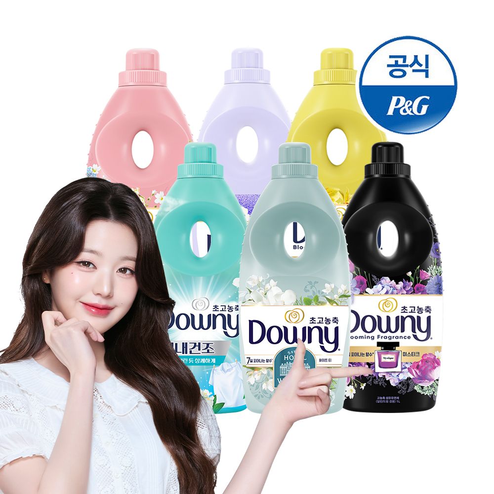 오늘의집 5성급 호텔컬렉션/실내건조 섬유유연제 1Lx6