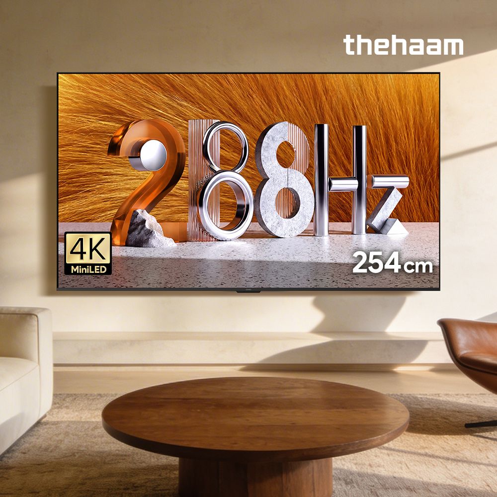 스마트 100인치(254cm) QD-MINILED 288Hz 구글5.0 Android14 가격 비교 더함 스마트 100인치(254cm) QD-MINILED 288Hz 구글5.0 Android14