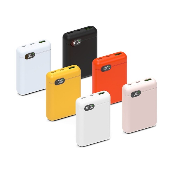 20W 미니 보조배터리 고속충전 LCD잔량표시 10000mAh QP1000C