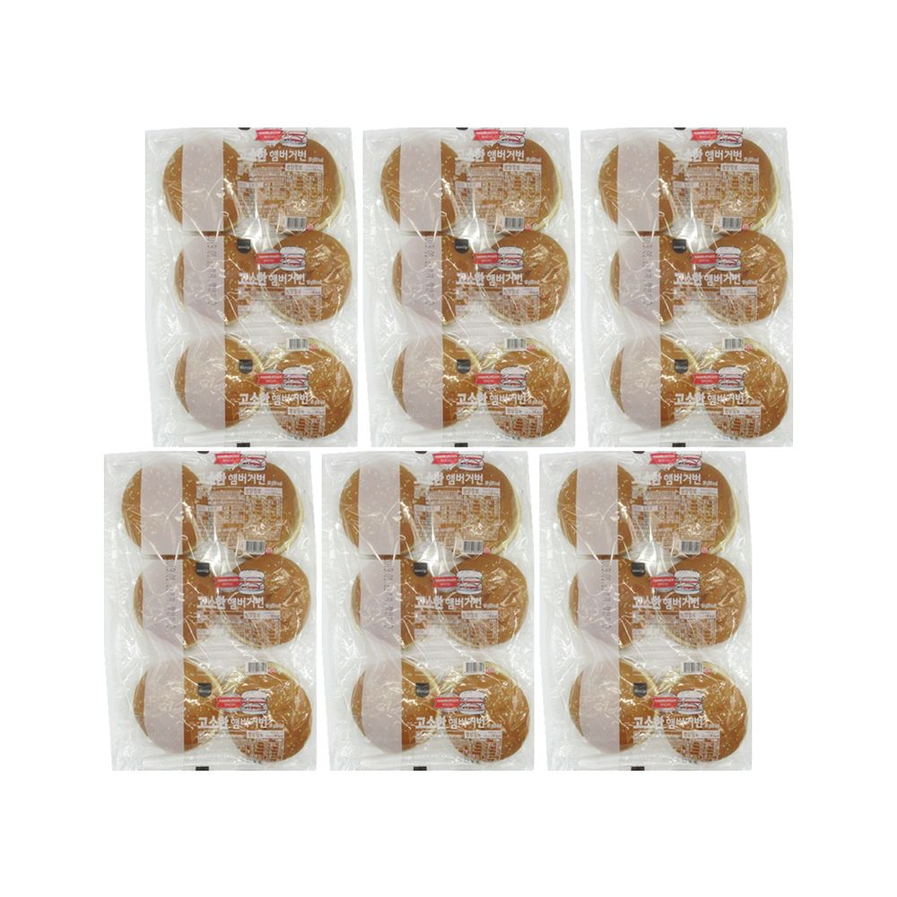 고소한 햄버거번 햄버거빵 상온 6입(300g) 6봉 가격 추이 삼립 고소한 햄버거번 햄버거빵 상온 6입(300g) 6봉 - 최저가 9,950원