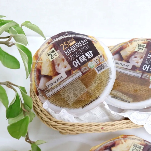 국물까지 다먹어도 90kcal 빼빼곤약 바로먹는 발효곤약 어묵탕 360g
