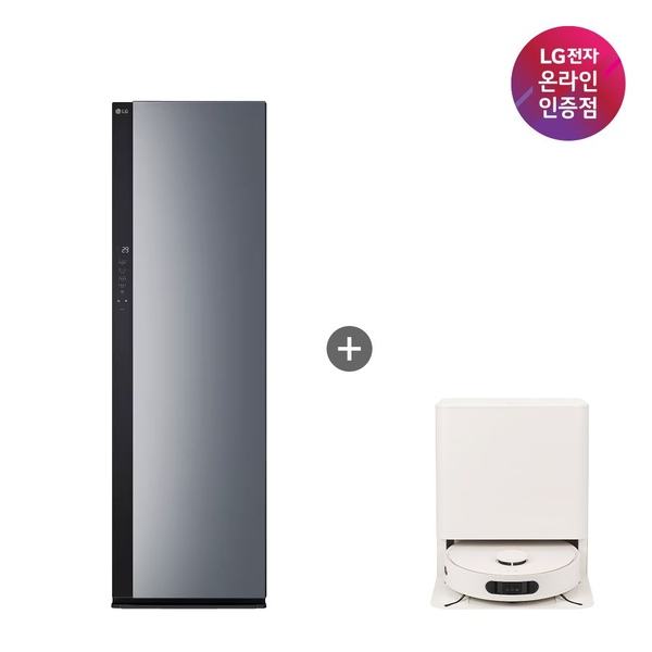LG 스타일러 + LG 코드제로 AI 로보킹 올인원 (SC5GMR52S + B95AWBH)