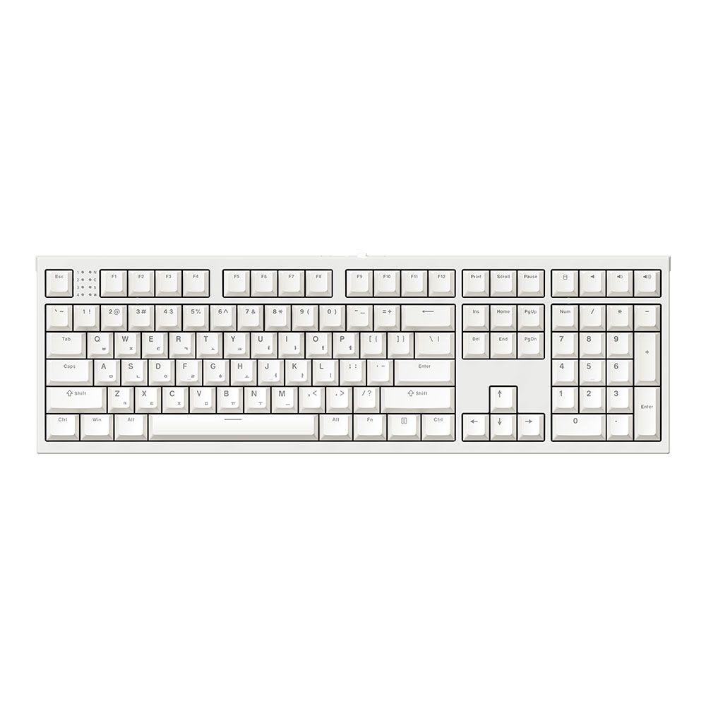 archon M1 PRO 2 MAX 8K 게이밍 자석축 키보드 화이트, 저소음 퀵실버V2