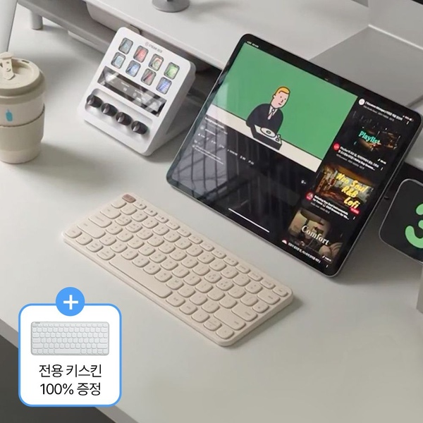 초경량 슬림 미니 가벼운 휴대용 인체공학 아이패드 블루투스 키보드 B606