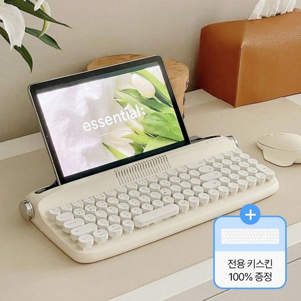 레트로2 블루투스 멀티페어링 풀배열 키보드 B309