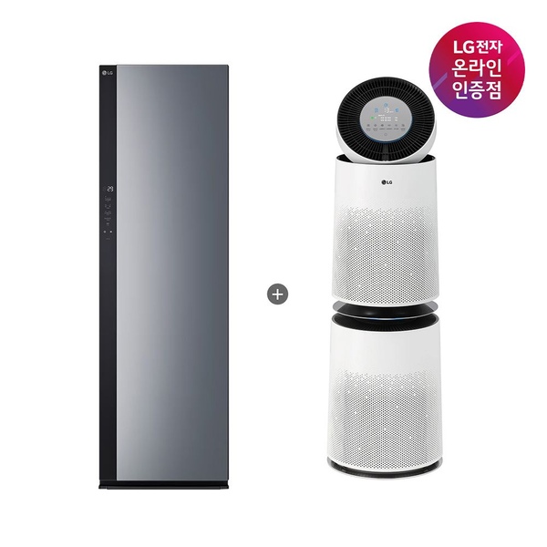 LG 스타일러 + LG 퓨리케어 공기청정기 (SC5GMR52S + AS285DWWC)