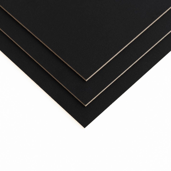 검정색 블랙 컬러합판 얇은 MDF 3T 양면필름코팅 주문제작 재단 100x100
