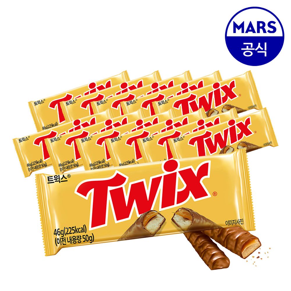 마즈 트윅스 초코바 46g*12개