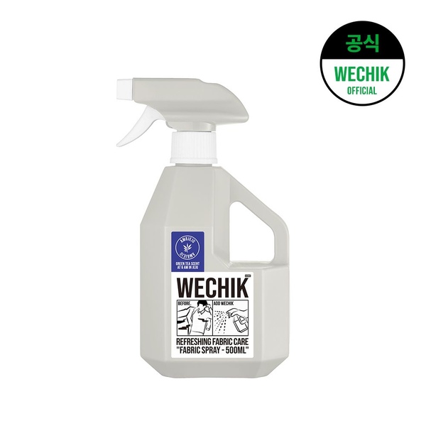 섬유 탈취제 그린티향 500ml 1개