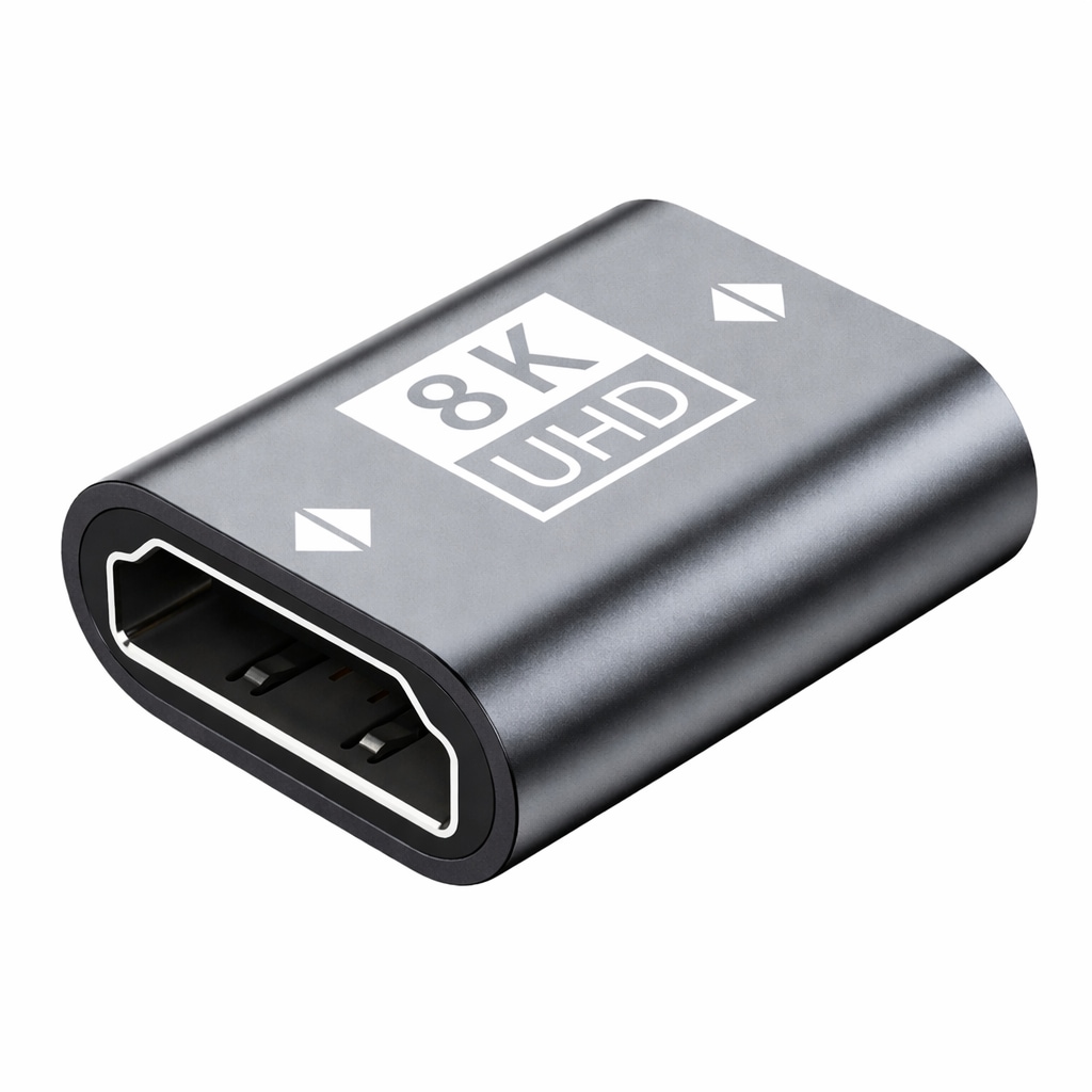 바라보고 HDMI 연장 젠더 F to F 8K UHD 케이블 연장 변환 아답터 고속전송 48Gbps - 최저가 8,811원