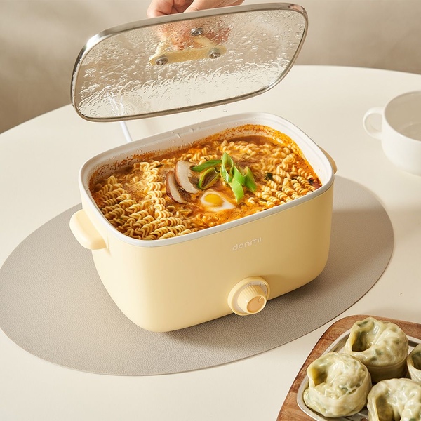 사각 라면포트 멀티쿠커 샤브샤브 전기 냄비 2.5L MEK04