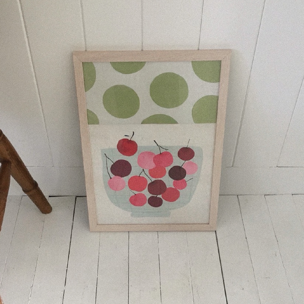 포에지파피에 Cherry Dot 포스터
