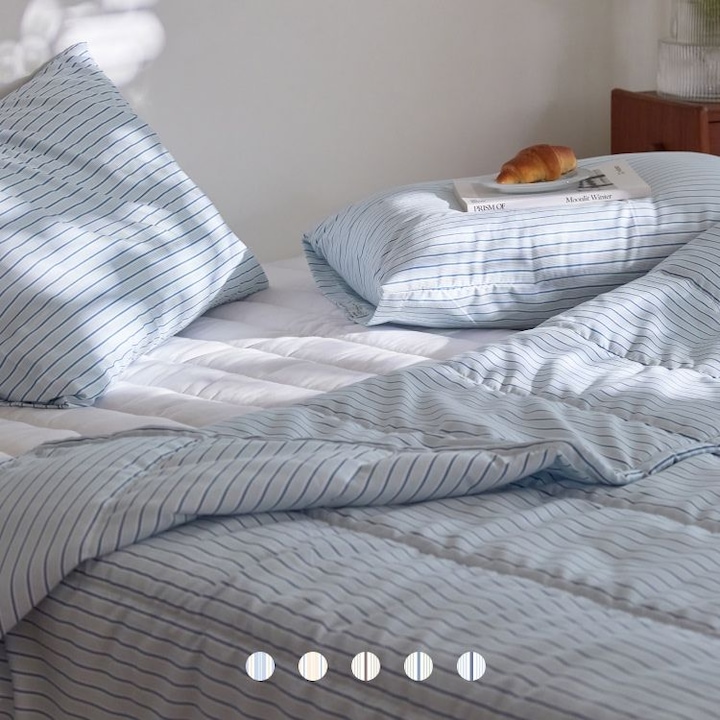 [오늘의집] 마틸라 [원데이특가][단독] 슬로우모닝 먼지없는 여름/간절기/사계절 차렵이불세트 5color