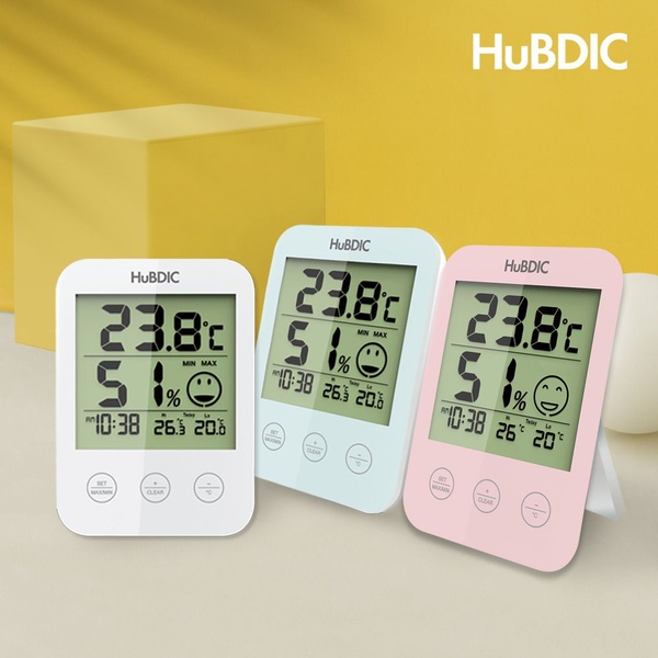 휴비딕 [1+1] 디지털 온습도계 체감온도 HT-3 + HT-3