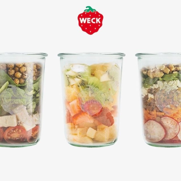 [오집전용세트] WECK 몰드 헬씨데이 밀프랩 세트 (총 8피스 세트)