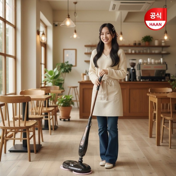 한경희 스위블 스팀 물걸레청소기 AM-7500BG