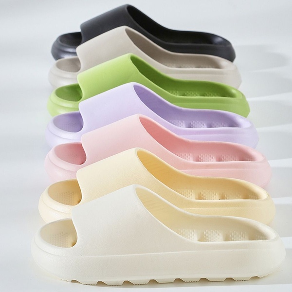 단색 굽높은 미끄럼방지 논슬립 물빠짐 욕실화 욕실 베란다 슬리퍼 8color