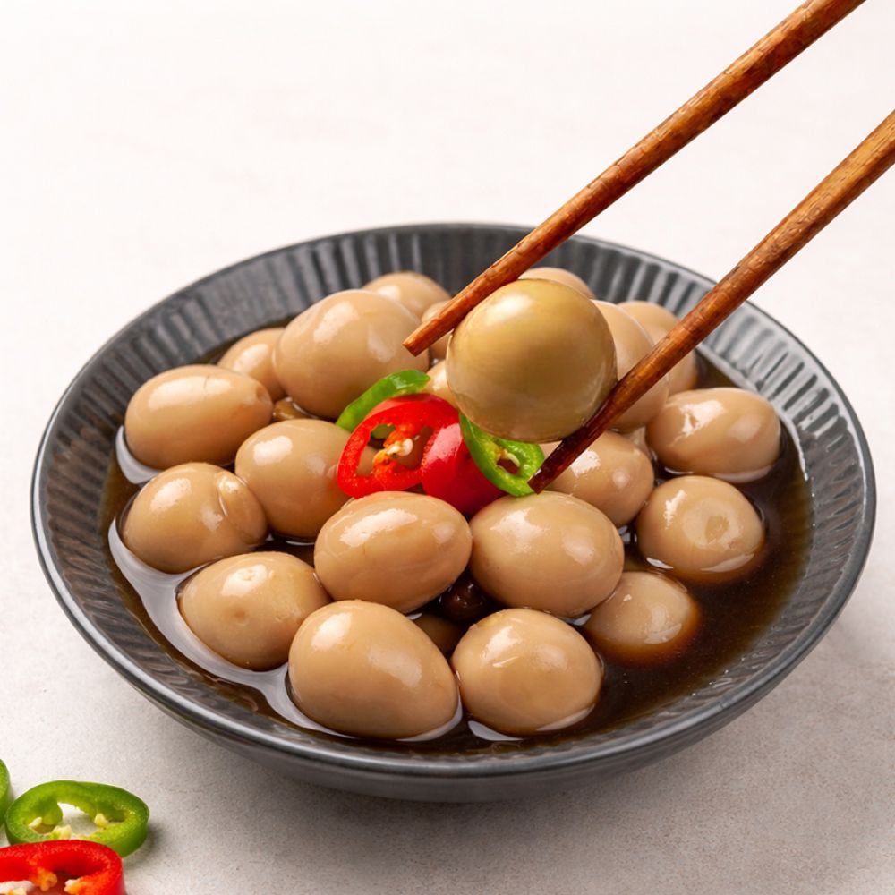 맛꾼푸드 간편 비법소스 메추리알 장조림 1kg+1kg / 1kg