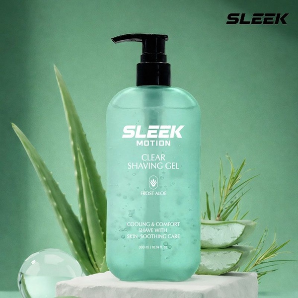 슬릭 모션 클리어 쉐이빙젤 프로스트 알로에 300ml
