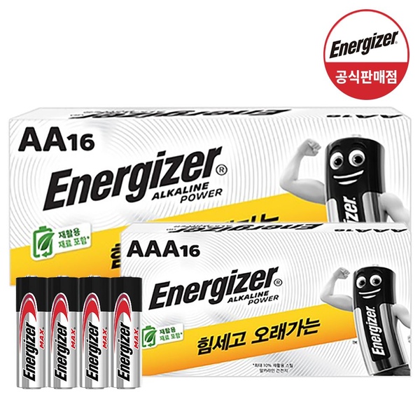 알카라인 건전지 밸류팩 AA/AAA 18입 택1