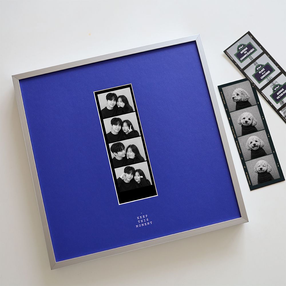 SNS 트렌드 블루 프레임 컬러 포인트 사진액자 - Blue) 25x25cm Moment 가격 비교 아트밀 SNS 트렌드 블루 프레임 컬러 포인트 사진액자 - Blue) 25x25cm Moment