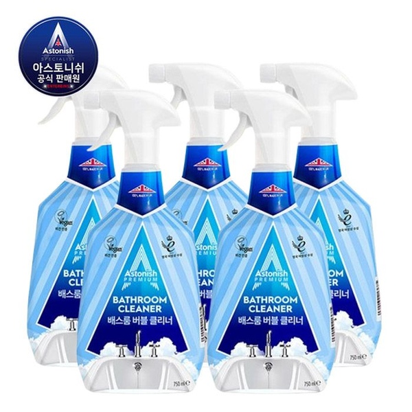 베스룸 클리너 750ml 5ea 욕실 화장실 청소세제