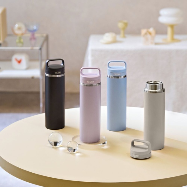 보온보냉 캐리 핸들 텀블러 JOW-600K (600ml) 식기세척기용