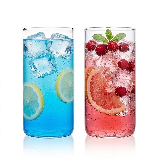 1+1 내열유리컵 500ml