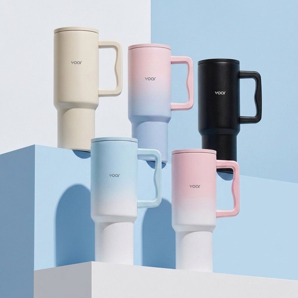 투웨이 1.18L 대용량 손잡이 스텐 텀블러
