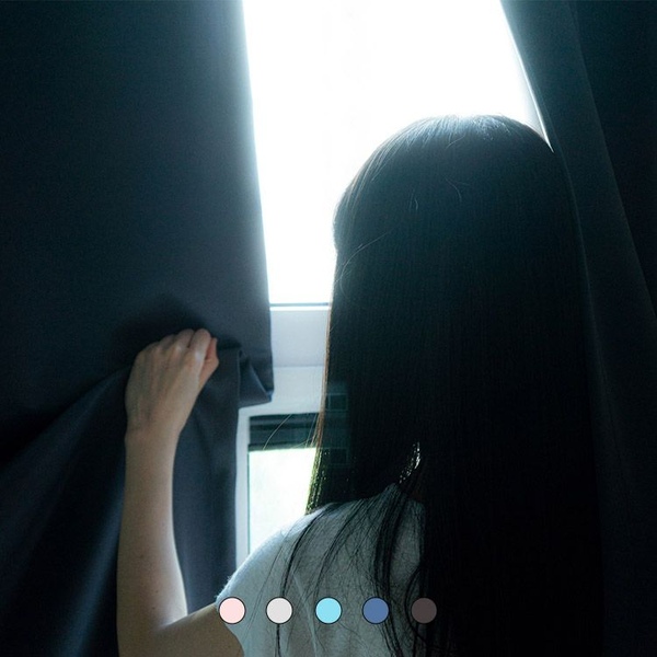정전기 없는 항균 사계절 100% 암막커튼(민주름/나비주름) 6color (길이무료맞춤)