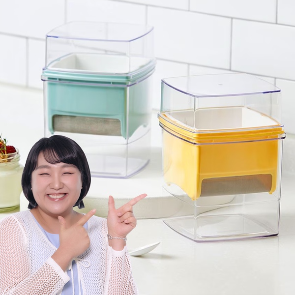 투명 유청분리기 그릭요거트메이커