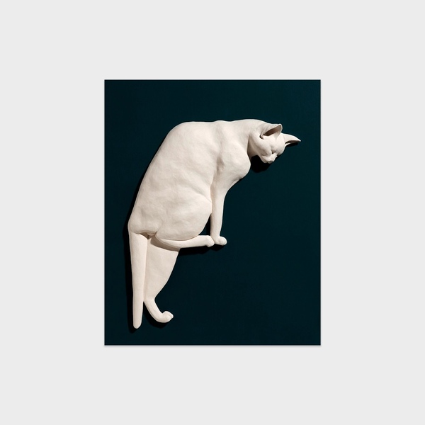 김여옥 PoppyCat w-01 / 판화 작품 고양이 인테리어 그림 액자 소품
