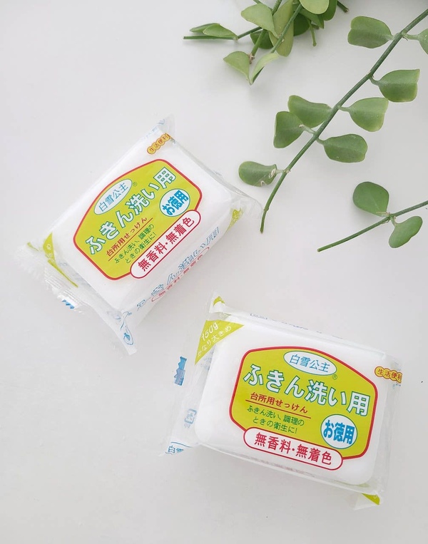 백설귀부인 행주비누 빨래 세탁 주방 표백