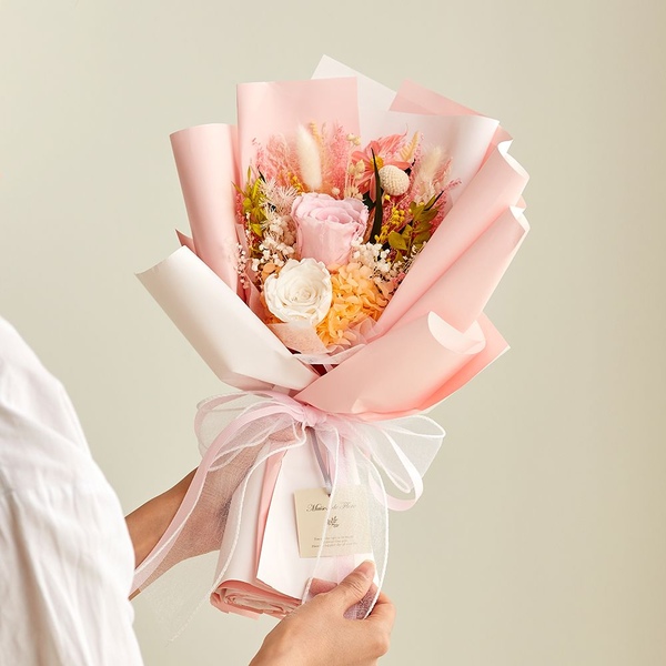 생화 프리저브드 플라워 기념일 축하 생일 꽃다발 입학식 졸업식꽃다발 꽃선물 - 8종