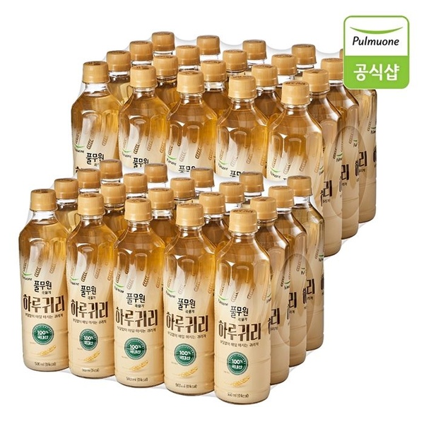 풀무원 곡물차 하루귀리 500mlx40개