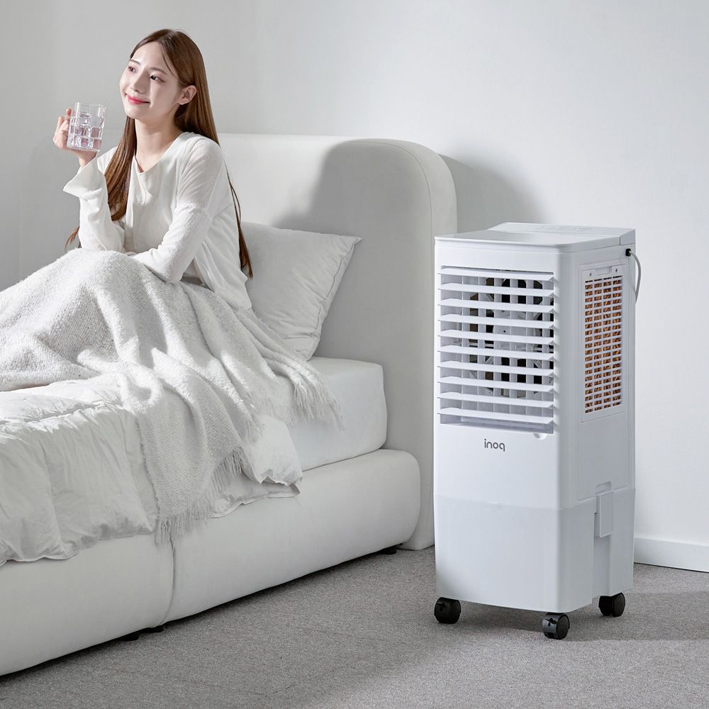 이노크아든 이노크 가정용 에어쿨러 업소용 사무실 저전력 20L 리모컨 냉풍기 LF100