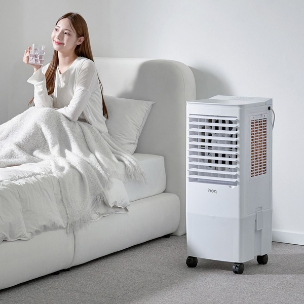 이노크 가정용 에어쿨러 업소용 사무실 저전력 20L 리모컨 냉풍기 LF100