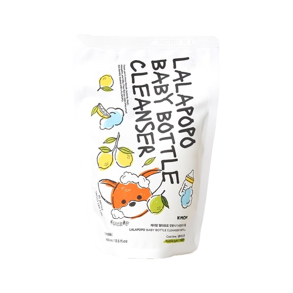 케이맘 랄라포포 젖병식기세정제리필 400ml (거품형)