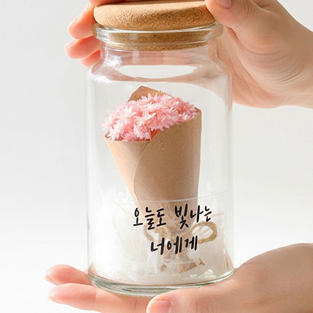 드라이 스타플라워 프리저브드 미니꽃다발 유리병 여자친구 선물 가격 비교 드라이데코 드라이 스타플라워 프리저브드 미니꽃다발 유리병 여자친구 선물