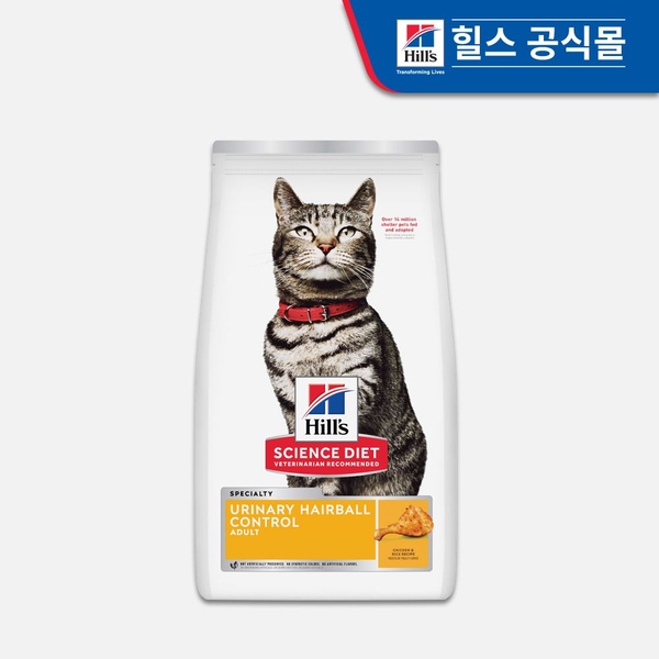 고양이사료 어덜트 유리너리 헤어볼 컨트롤 1.6kg (10135)